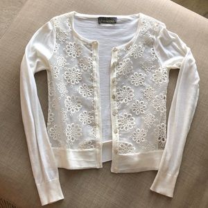 Winter White Designer Cardigan